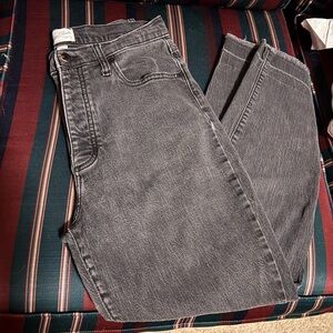 Universal Thread Washed Black Straight Jeans